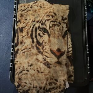 Lightweight tiger scarf/ sarong
